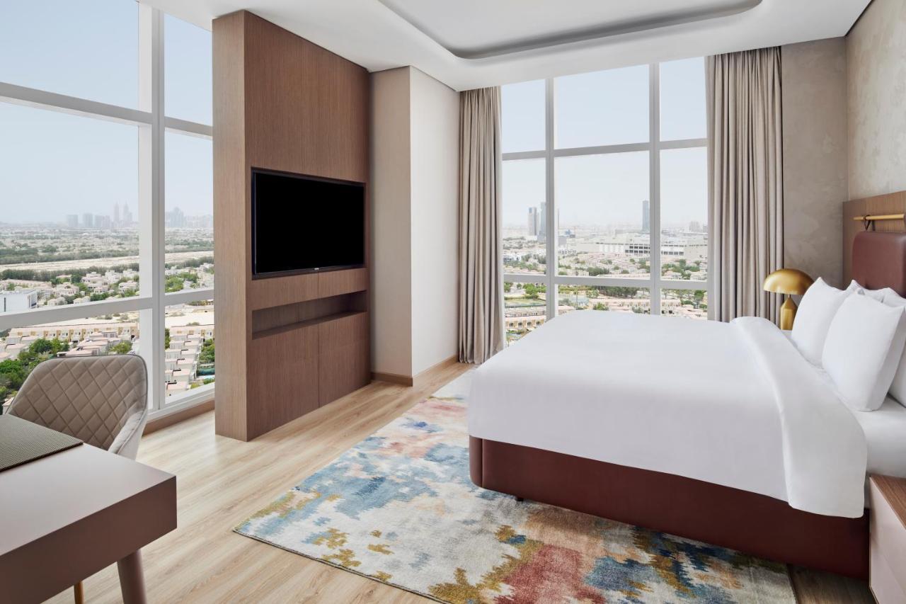 Movenpick Jumeirah Village Triangle Dubaj Kültér fotó